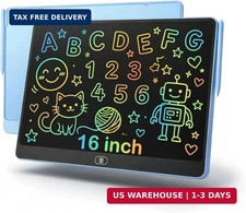 LCD Writing Tablet for Kids - 16 inch Colorful Doodle Board Drawing Pad Christma
