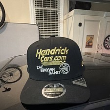 New Era Hendrick Motorsports Zac Brown Band 9FIFTY Stretch Snap Hat Black NASCAR