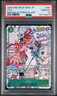 2025 ONE PIECE JAPANESE MANGA ALTERNATE ART EB03-061 UTA PSA 10