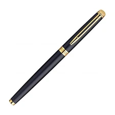Waterman Hemisphere  Rollerball Pen Matte Black & Gold Trim  New In Box *