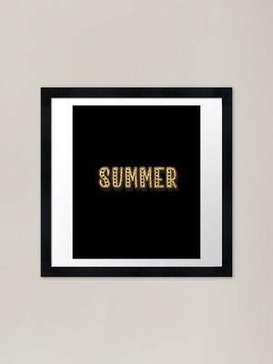 Summer Personalized Name - Funny &  Framed Wall Art Poster Canvas Print Picture