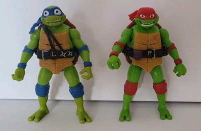 TMNT Mutant Mayhem Leonardo & Raphael Actionfiguren Playmates - Batterien inkl. 