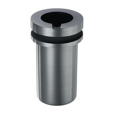 Graphite Crucible,0.5kg High Purity Graphite Crucible Melting Ingot,1.38" ID