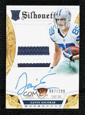 2013 Panini Crown Royale Silhouettes Auto 67/299 Gavin Escobar #210 Auto 0w3