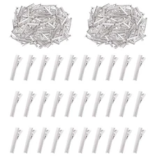 200 Pc 1.26 Inch Alligator Hair Clips Metal Duckbill Hairpins Styling