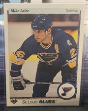 90-91 Upper Deck Mike Lalor Rookie 🚨🚨🚨 St. Louis Blues 