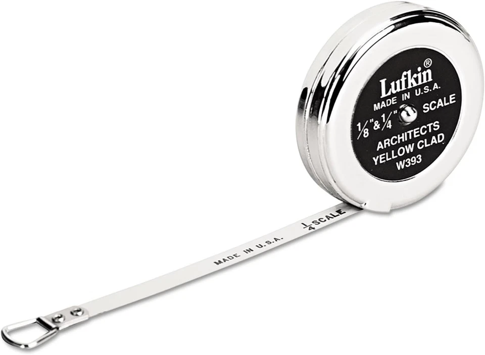 Crescent 1/4" x 5' Digital Architect's Scale - Portable & Precise Measurements - Image 2 of 2