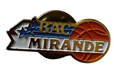 B7AC Mirande Basketball Enamel Lapel Pin France