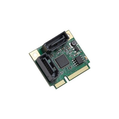SYBA Io Crest Half Height 2 Port SATA III RAID Mini PCi-E 2.0 Card