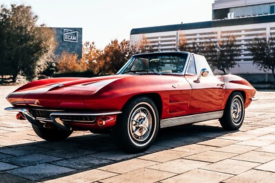 1963 Chevrolet Corvette C2 Sting Ray | POSTER 24 X 36 INCH