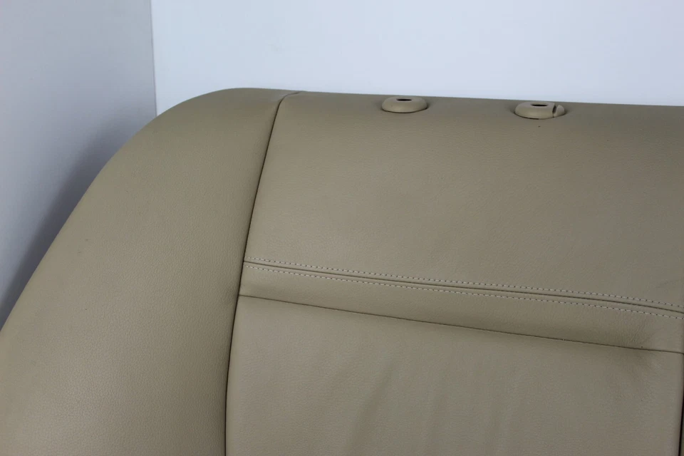 BMW 328i xDrive E90 2009-2011 asiento trasero banco cojín superior beige OEM Foto 4 de 4