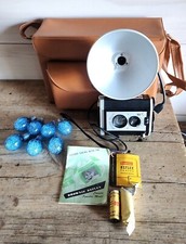 Vintage Kodak Camera BROWNIE REFLEX Synchro Model 40s 50s Case Manual Untested