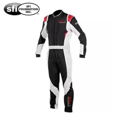 Move  Extra-Light TX-78 SFI 3.2A/5 Approved Nomex 2-Layer Auto Racing Suit RED