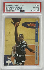 1993 Upper Deck SE *Behind The Glass* SHAQUILLE O'NEAL *Gold-Foil* PSA 6 EX-MT !