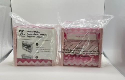 Xyron 1,5" Rosa Zick Zack Create-A-Sticker Einweg Maschine & Kleber - Recycelbar - Bild 6 von 7