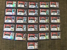 SET of (26) Collegiate Team 2019 Panini USA Baseball Contenders Ticket AUTO 2020