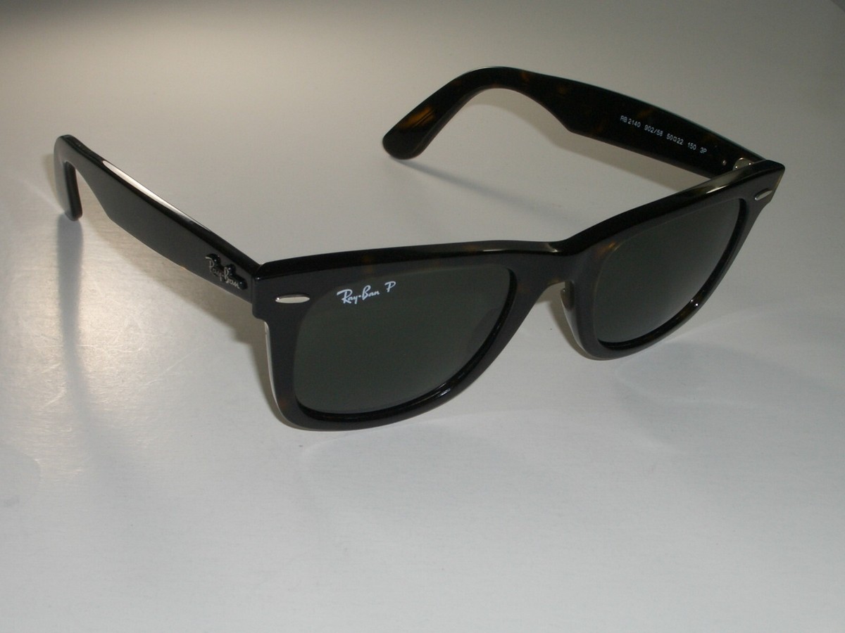 RAY BAN RB2140 902/58 50[]22 DARK TORTOISE POLARIZED GLASS