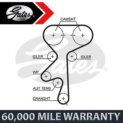 TIMING BELT OPEL ZAFIRA 1.6 1.8 70162