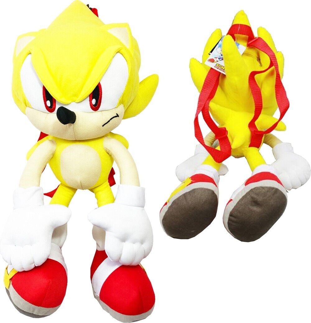 Sonic the Hedgehog 20 Plush Backpack - Blue