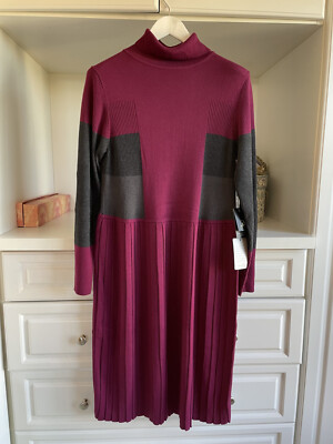 adrianna papell turtleneck dress