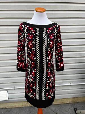 white house black market casual dresses Dress Casual Short By White House Black Market In Maroon, Size: 0 main image 0