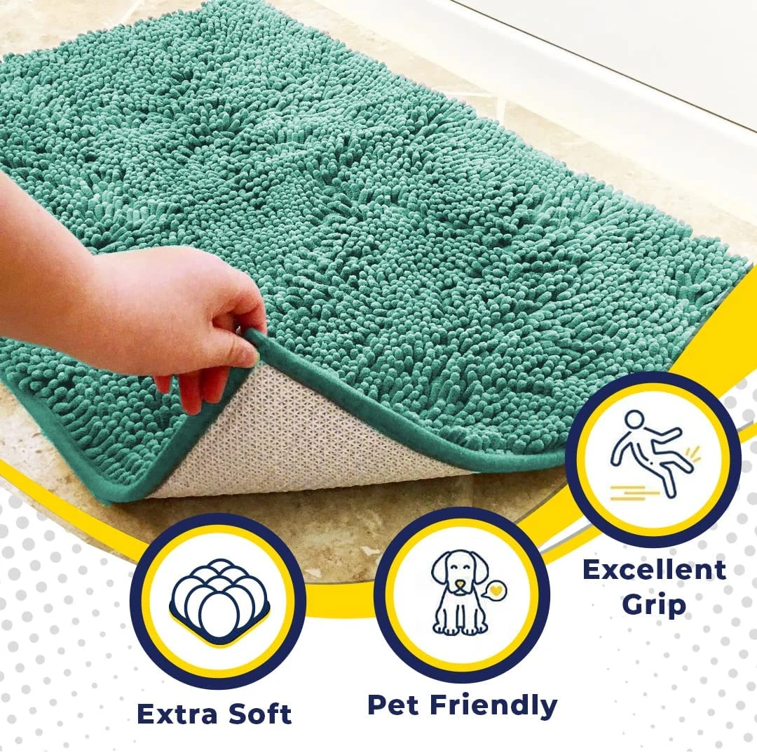 Muddy Mat AS-SEEN-ON-TV Highly Absorbent Microfiber Door Mat and