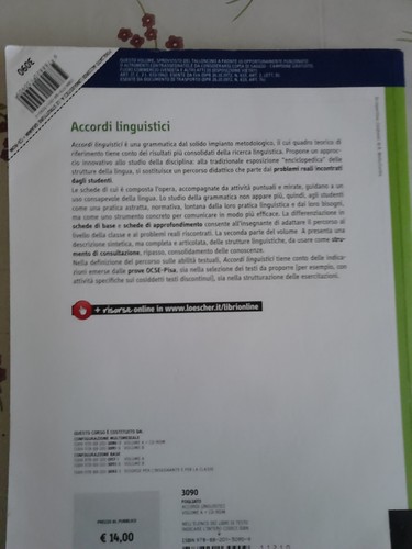 ACCORDI LINGUISTICI. TOMO A. LE STRUTTURE GRAMMATICALI. - Foto 5 di 7