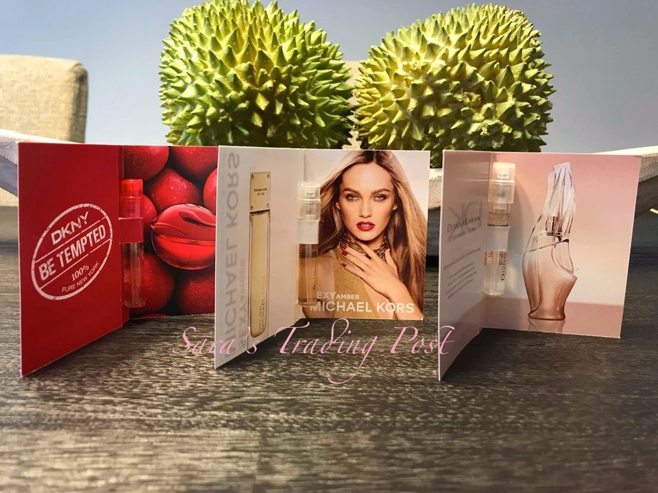 LOTE de 3 frascos de fragancia de perfume en spray Michael Kors DKNY Donna Karan de gama alta Foto 2 de 2