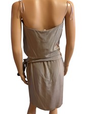 Robe Vanessa Bruno Taille 38 En Coton/lin Rose - Robe Débardeur Genou, Occasion TB état