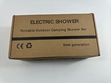 Portable Shower Camping Shower Outdoor Camp Electric Rechargeable Shower Pump