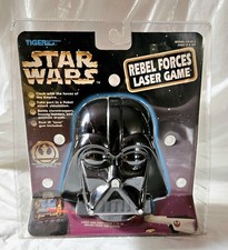 Vintage Star Wars Electronic Rebel Forces Laser Game 1997 Tiger Darth Vader image