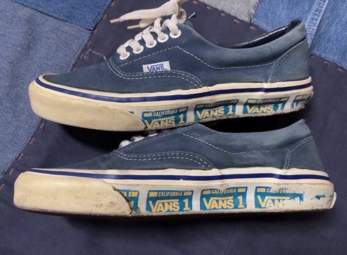80s Vintage vans shoes vans license plates scene CG Made in USA - Picture 4 of 8