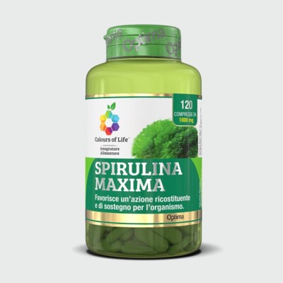 Spirulina Maxima Optima 120 Tabletten