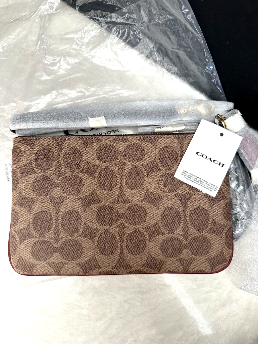 NWT COACH REXY LUNAR TIGER SIGNATURE WRISTLET C8395 | eBay