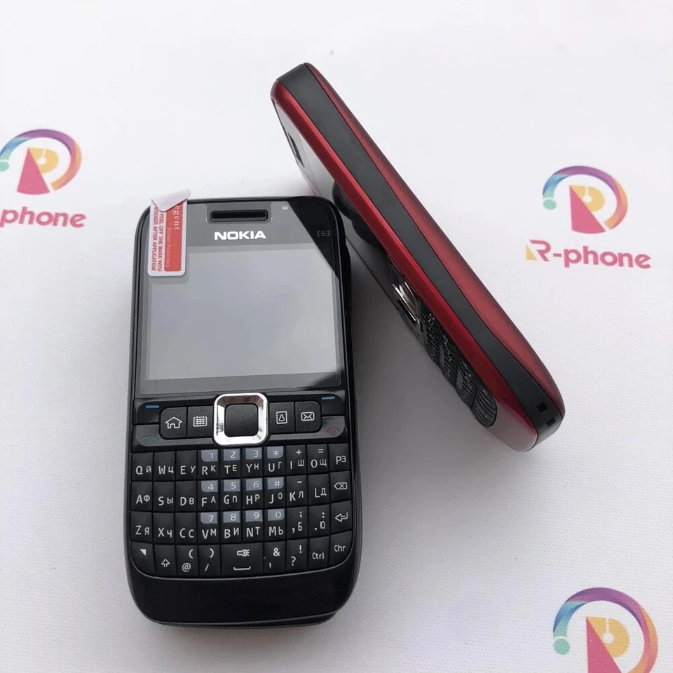  Original NOKIA E63 3G Wifi Bluetooth Camera 2MP Mp3 Player Mobile Bar Unlocked  - Image 3 of 4