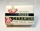 1920's Antique - Jergens Brand - RARE - UNOPENED ROSE GERANIUM FINE TOILET SOAP