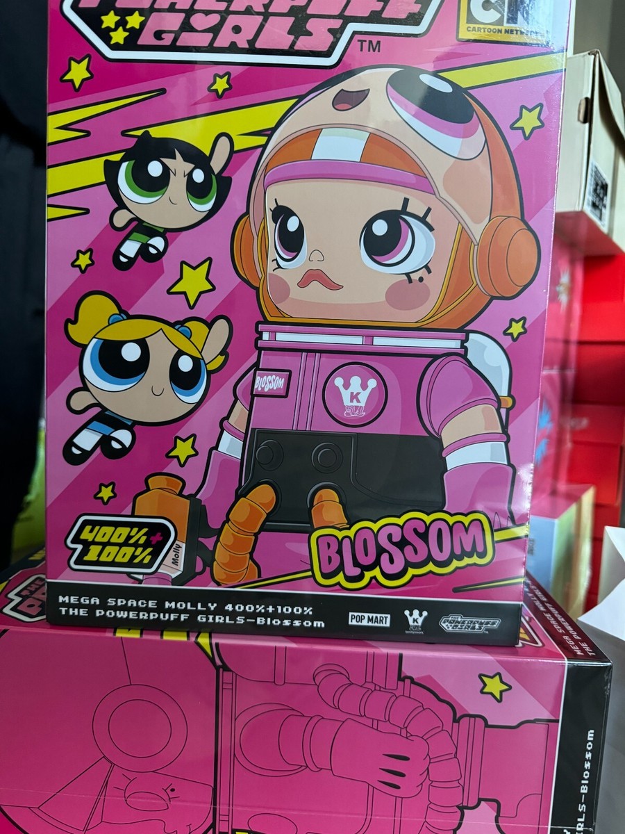 MEGA 400％+100％ SPACE MOLLY THE POWERPUFF GIRLS-Blossom-NEW