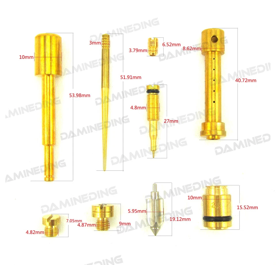 3 X CARBURETOR CARB REPAIR REBUILD KIT KZ1300 Z1300 Voyager (1979-1982) US - Image 3 of 4