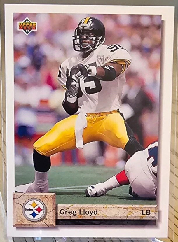 1992 Upper Deck Greg Lloyd #69 Steelers