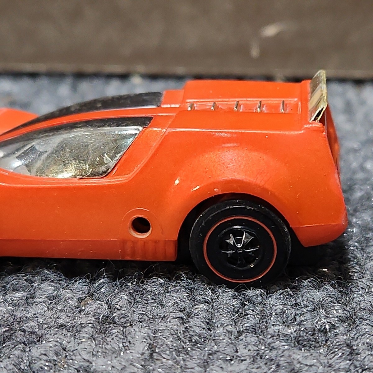 70's Hot Wheel Redline Sizzler Factory Orange Live Wire Toy
