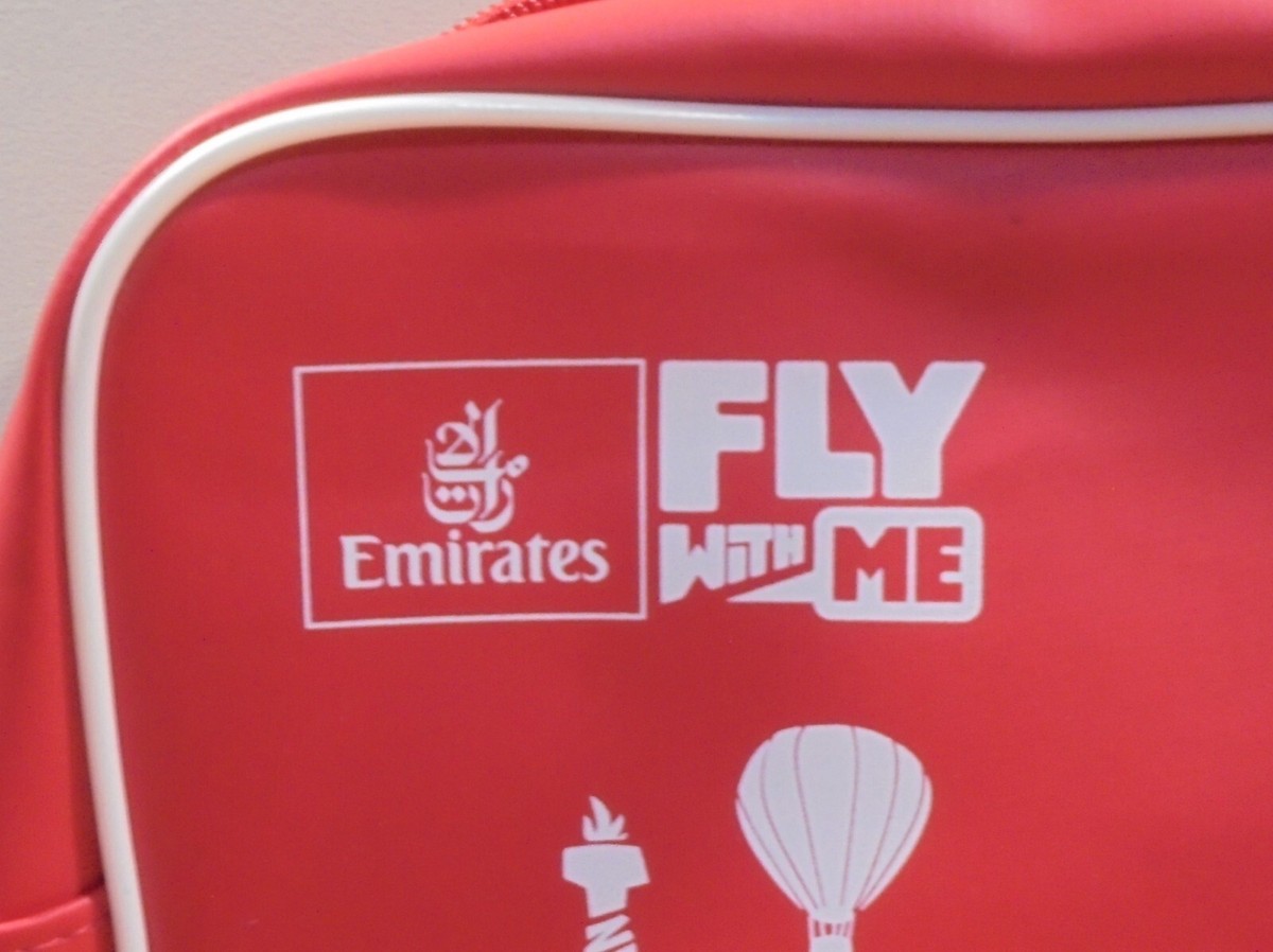 未使用　Emirates エミレーツピンクバッグ 新品 未使用 Emirates エミレーツ航空 first-class ファースト