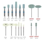 Dental Stone Polishing Ceramic Diamond Burs HP/RA Grinder Zirconia Porcelain