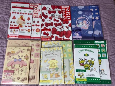 ** NEUE DESIGNS HINZUGEFÜGT!** Sanrio Briefsets - 20 süße Designs - Brandneu!