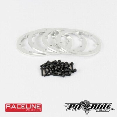 NEW PITBULL 1.9 RACELINE INJECTOR - CHROME RINGS (4)