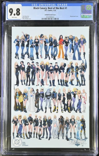 Black Canary: Best of the Best #1 Otto Schmidt Variant CGC 9.8