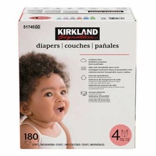 Kirkland Signature Diapers Sizes 1-6 Moms' First Choice,  Dads' Love it 
