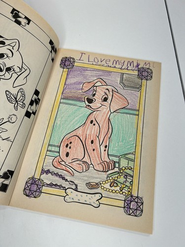 Vintage Golden Coloring Book 1996 Walt Disney's 101 Dalmatians Read Description - Picture 7 of 13