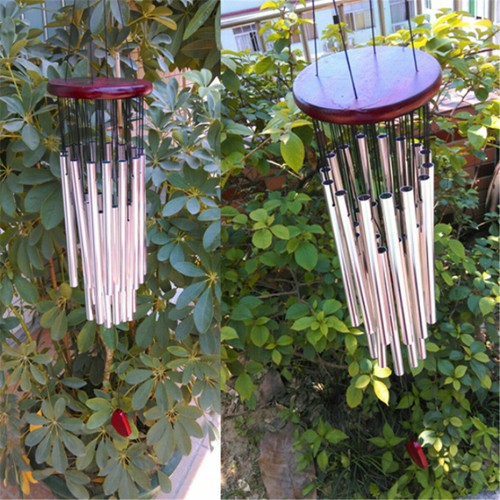 27 Tubes Windchime Chapel Bells Wind Chimes Outdoor Garden Home Church Decor - Picture 6 of 6