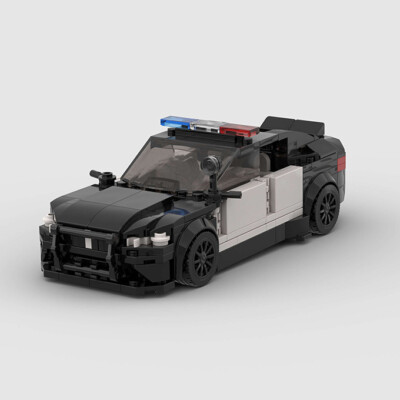 Toys Car for Boys Kids MOC M5 Police Car Building Blocks Model - Main Image