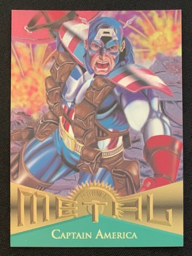 1995 FLEER MARVEL METAL CARDS BLASTER RED / GOLD BASE CARD SINGLES YOU CHOOSE - Picture 63 of 163